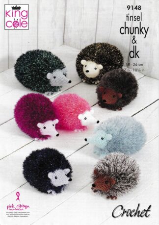 KING COLE 9148 TOY CROCHET PATTERN