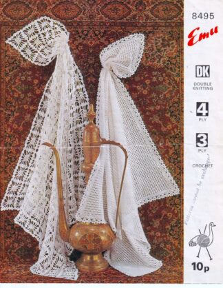 EMU 8495 VINTAGE CROCHET PATTERN