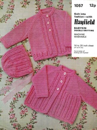 HAYFIELD 1057 VINTAGE KNITTING PATTERN
