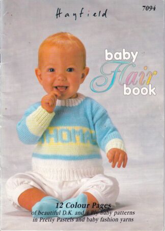 HAYFIELD BABY FLAIR KNITTING BOOK 7094