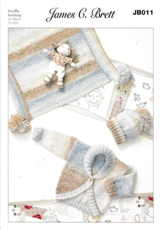 JAMES C. BRETT JB011 KNITTING PATTERN