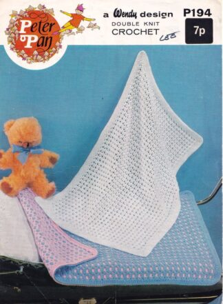 PETER PAN P194 VINTAGE CROCHET PATTERN