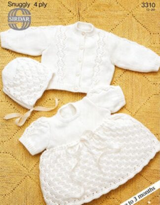 SIRDAR 3310 KNITTING PATTERN