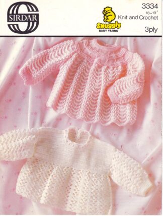 SIRDAR 3334 KNITTING/CROCHET PATTERN