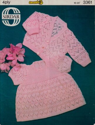 SIRDAR 3361 KNITTING PATTERN