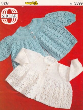 SIRDAR 3399 KNITTING PATTERN