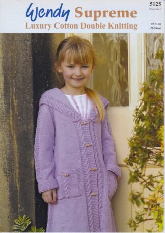 WENDY 5125 NEW KNITTING PATTERN