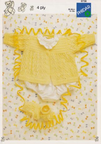 PHILDAR 8738 KNITTING PATTERN