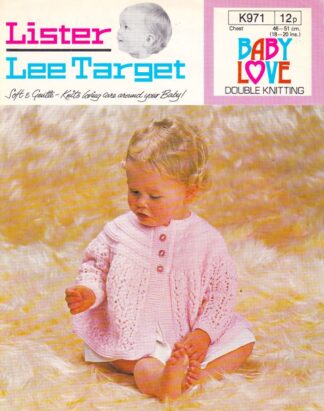 LISTER 971 KNITTING PATTERN