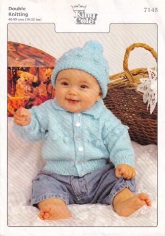 KING COLE 7145 KNITTING PATTERN