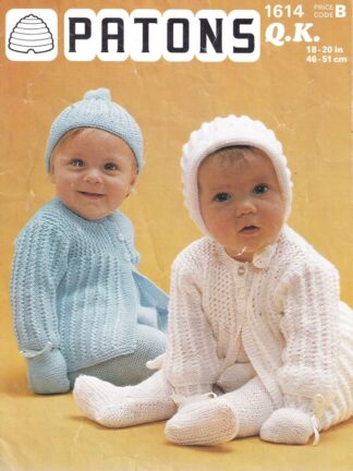 PATONS 1614 KNITTING PATTERN