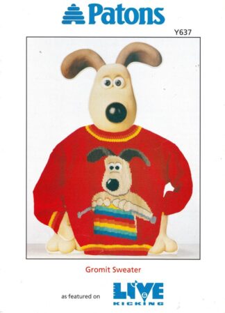 PATONS Y637 KNITTING PATTERN
