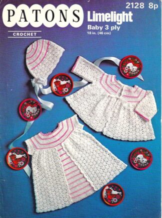 PATONS 2128 VINTAGE CROCHET PATTERN