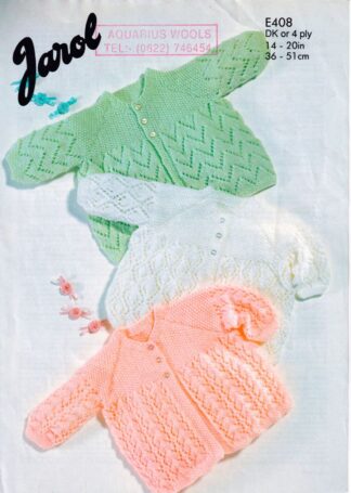 JAROL E405 KNITTING PATTERN