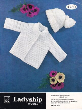 LADYSHIP 4760 VINTAGE CROCHET PATTERN