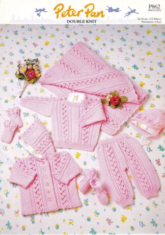 PETER PAN P862 KNITTING PATTERN