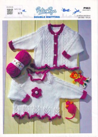 PETER PAN P963 KNITTING PATTERN
