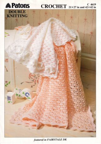 PATONS 4619 CROCHET PATTERN