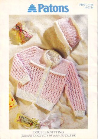PATONS 4766 KNITTING PATTERN