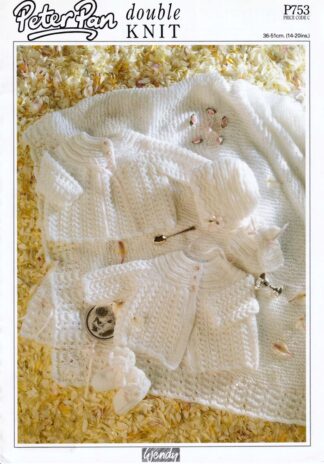 PETER PAN P753 NEW KNITTING PATTERN