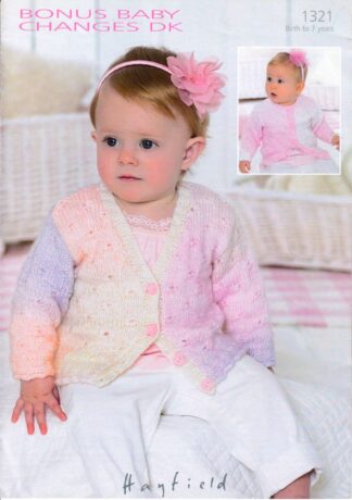 HAYFIELD 1321 KNITTING PATTERN