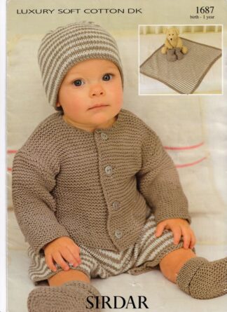 SIRDAR 1687 KNITTING PATTERN