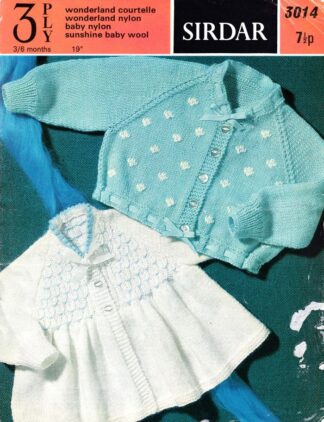 SIRDAR 3021 VINTAGE KNITTING PATTERN