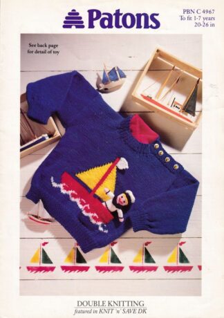 PATONS 4967 KNITTING PATTERN