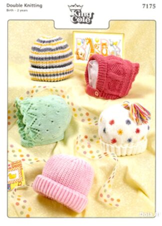 KING COLE 7157 KNITTING PATTERN