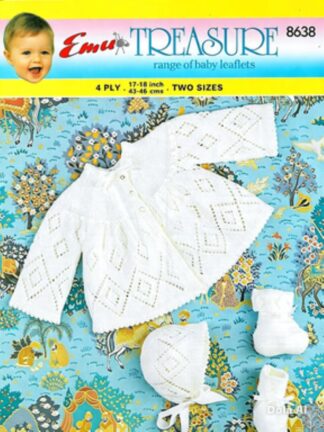 EMU 8638 VINTAGE KNITTING PATTERN
