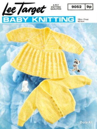LEE TARGET 9052 VINTAGE KNITTING PATTERN