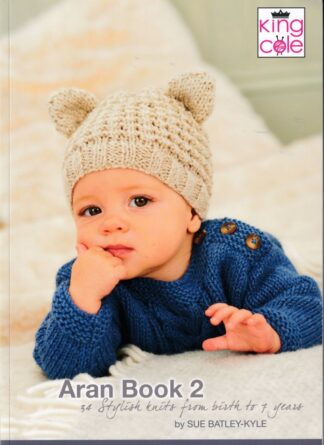 KING COLE ARAN NEW KNITTING BOOK 2