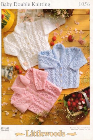 LITTLEWOODS 1056 KNITTING PATTERN
