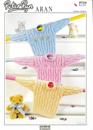 PETER PAN P719 KNITTING PATTERN