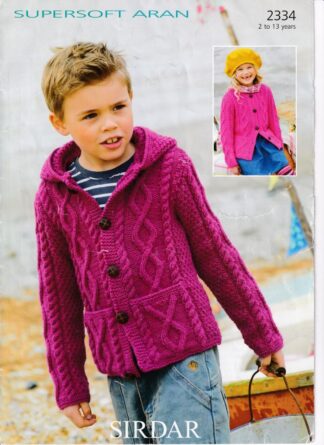 SIRDAR 2334 KNITTING PATTERN