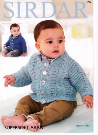 SIRDAR 4782 KNITTING PATTERN