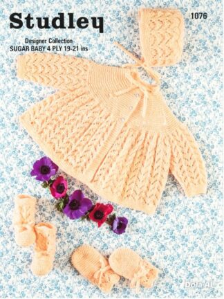 STUDLEY 1076 VINTAGE KNITTING PATTERN