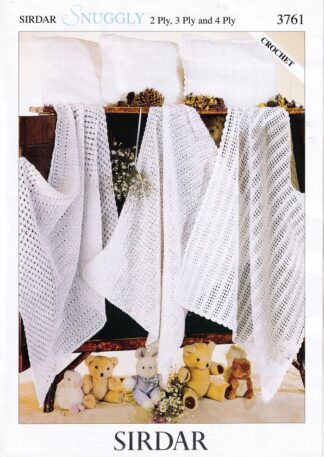 SIRDAR 3761 NEW CROCHET PATTERN