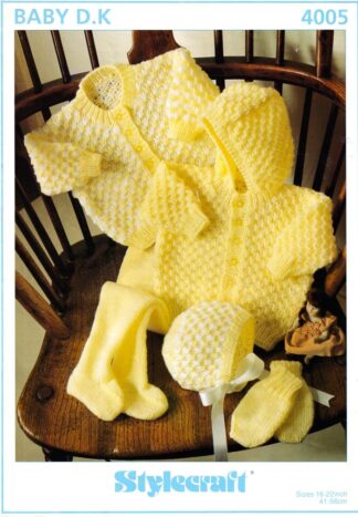 STYLECRAFT 4005 KNITTING PATTERN