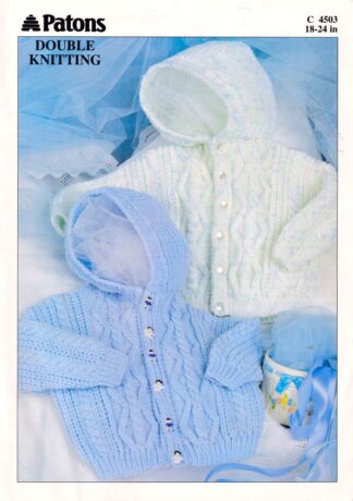 PATONS 4503 KNITTING PATTERN