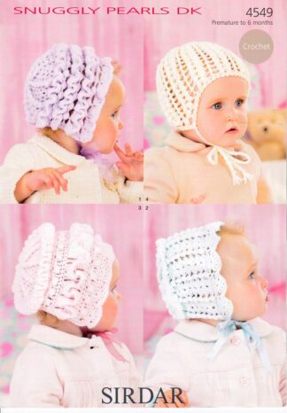 SIRDAR 4549 NEW CROCHET PATTERN