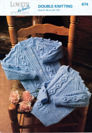 LOWETH 674 KNITTING PATTERN