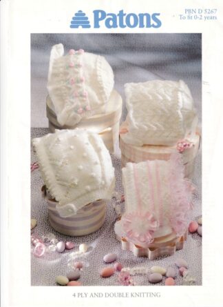 PATONS 5267 KNITTING PATTERN