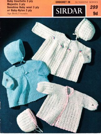SIRDAR 299 VINTAGE CROCHET PATTERN