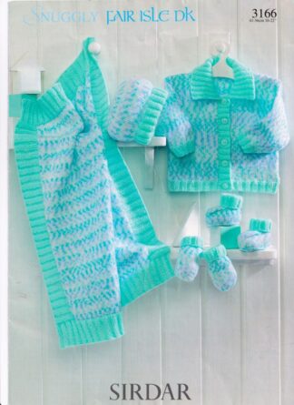 SIRDAR 3166 KNITTING PATTERN