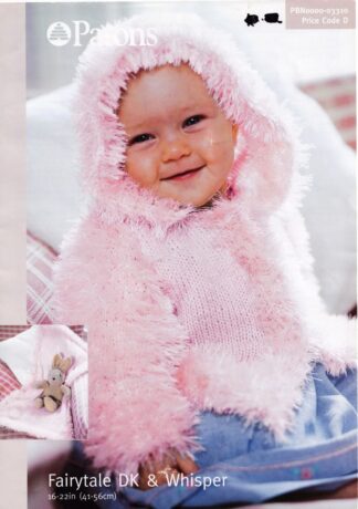 PATONS 3310 KNITTING PATTERN