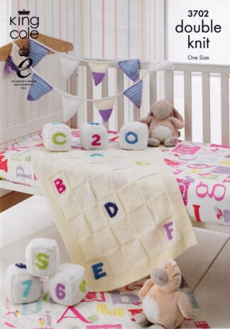 KING COLE 3702 KNITTING PATTERN