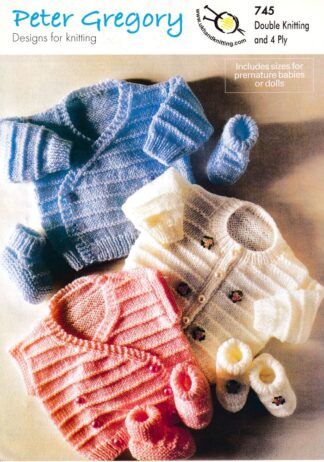 PETER GREGORY 745 KNITTING PATTERN