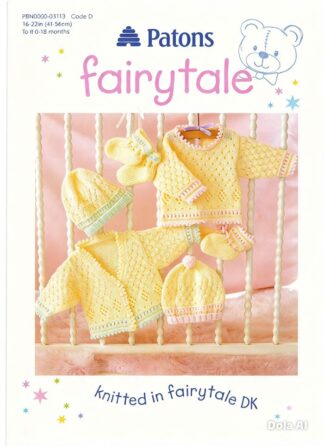 PATONS 3113 KNITTING PATTERN