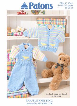 PATONS 4941 KNITTING PATTERN
